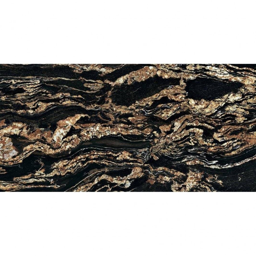 Керамогранит 120x60 8мм Nobile PF60005363 Black Taurus Lux+ полированная черный Ariana