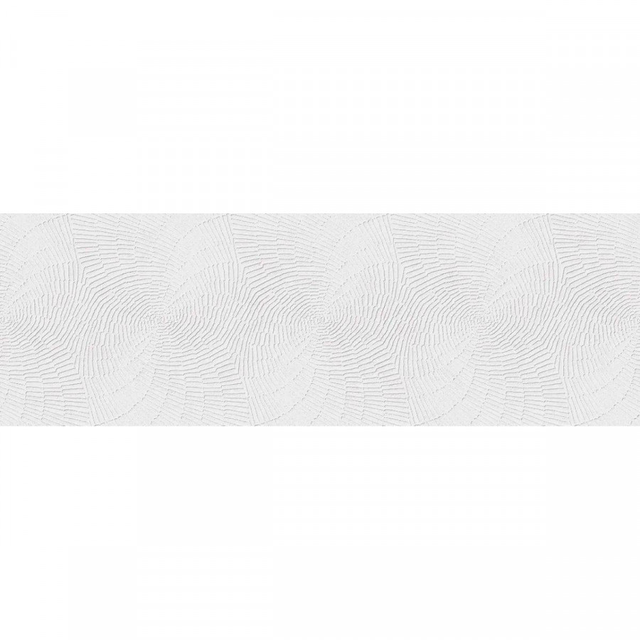 Керамическая плитка 90x30 8мм Santorini R0002762 Art White Pure матовая белый Metropol