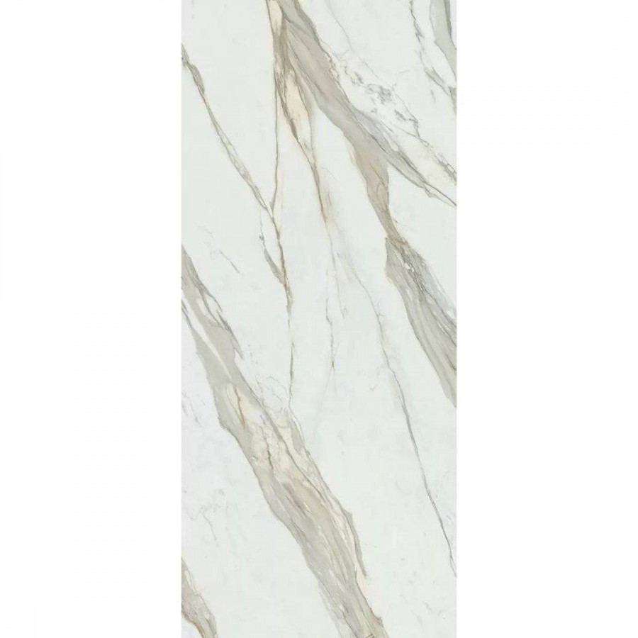 Керамогранит 278x120 6мм Cosmopolitan AGP8 CP 02 Calacatta Gold полированная белый Mirage