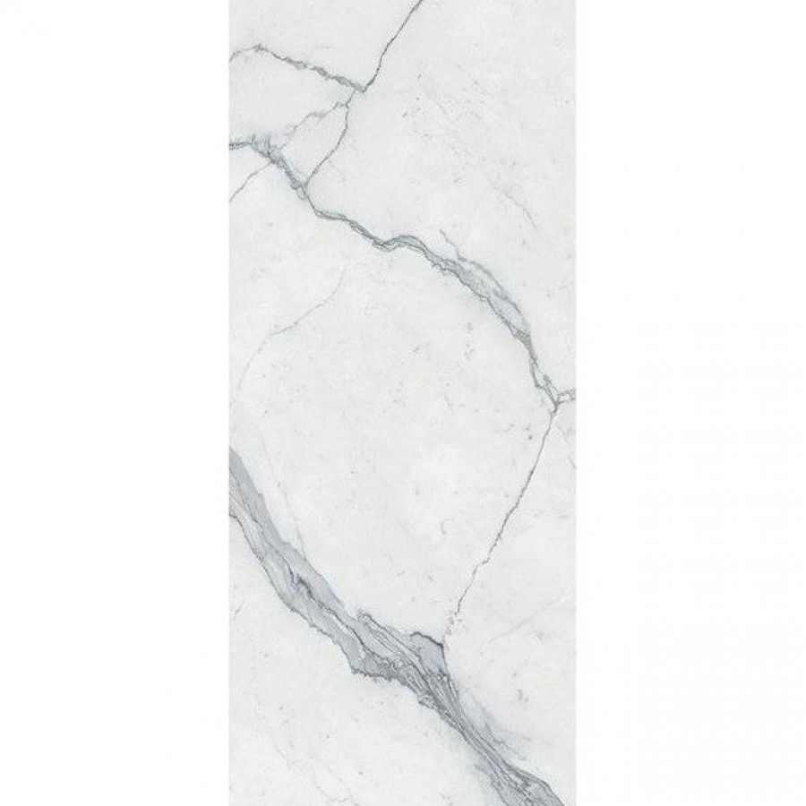 Керамогранит 278x120 6мм Cosmopolitan AGP5 CP 01 Statuario Extra Luc полированная белый Mirage