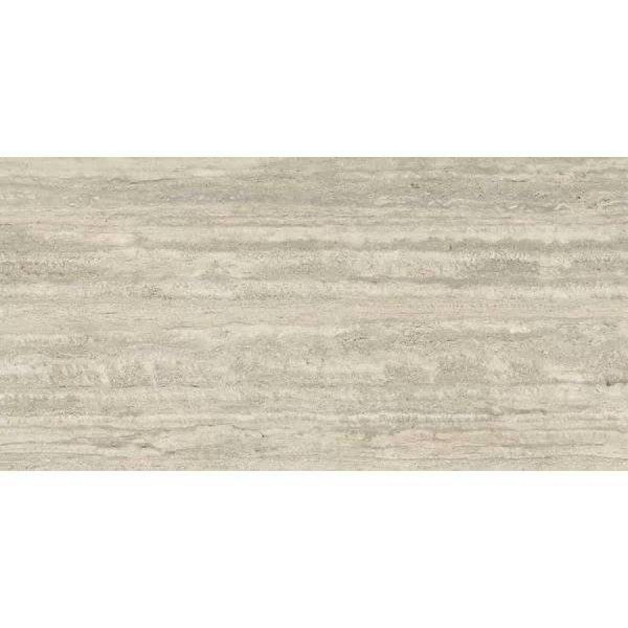 Керамогранит 120x60 9мм Elysian AWR3 Travertino Light Ey 07 Nat Sq матовая серый Mirage