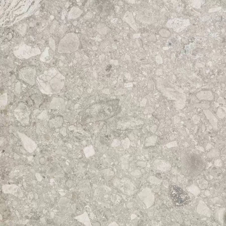 Керамогранит 60x60 9мм Norr RR01 Vit Nat матовая серый Mirage