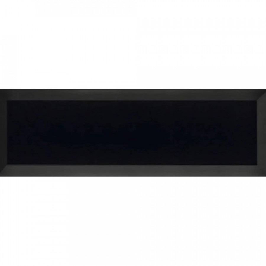 Керамическая плитка 30x10 9мм Fresh/Primavera Brillo Bisel Negro глянцевая черный Monopole