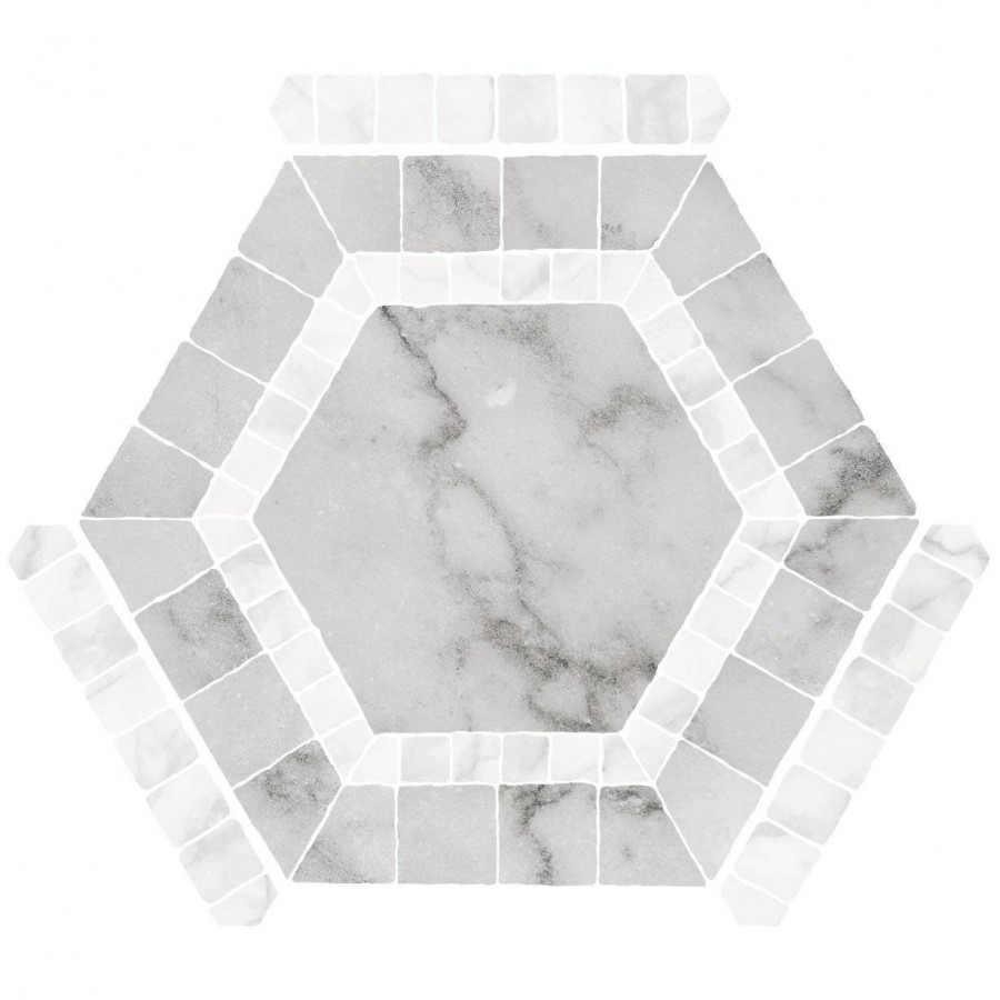 Керамогранит 25x22 8мм Avant Ibiza Grey матовая серый Monopole