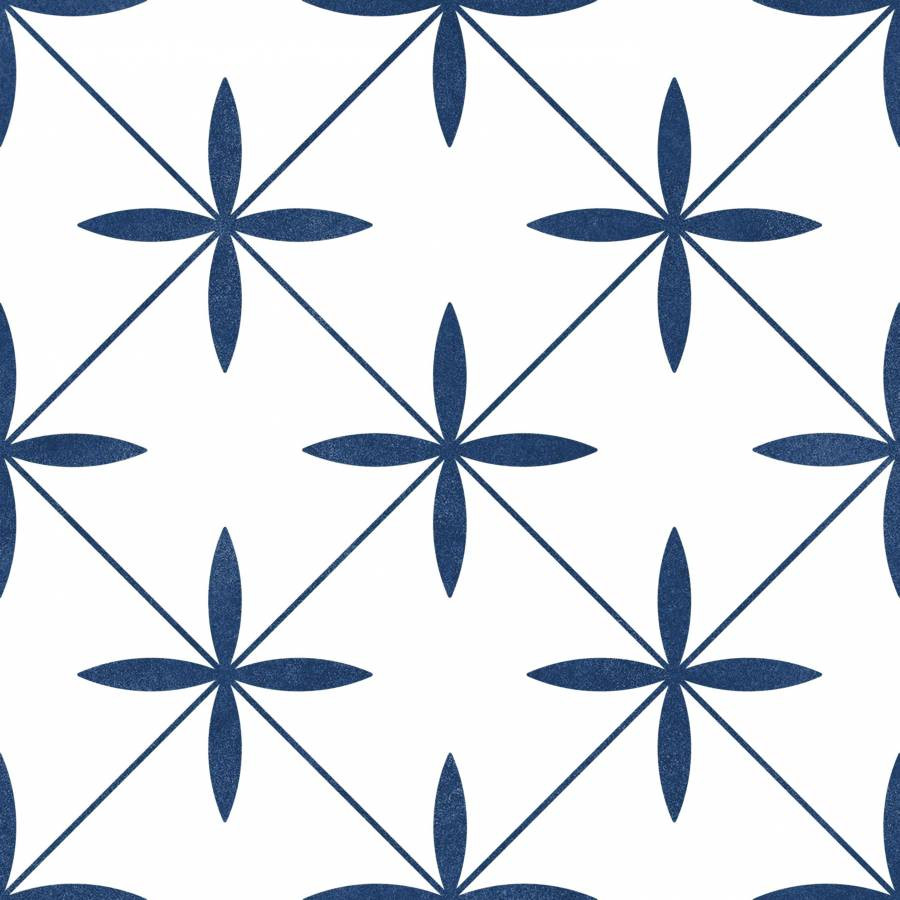 Керамогранит 19x19 8мм Stella Sea матовая белый Monopole