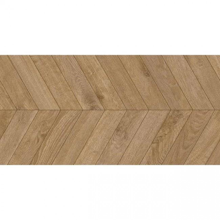 Керамогранит 120x60 9мм Baku Chevron Roble матовая коричневый Mykonos