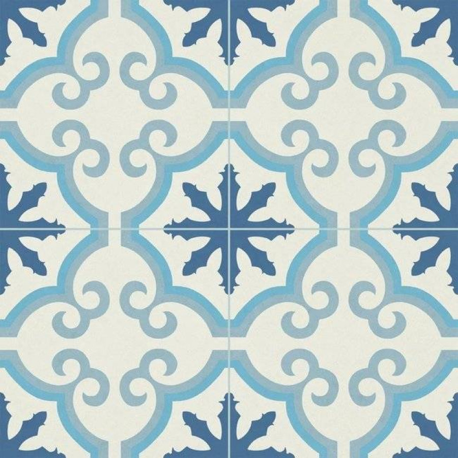 Керамогранит 45x45 8.5мм Menorca Galdana матовая белый Mykonos