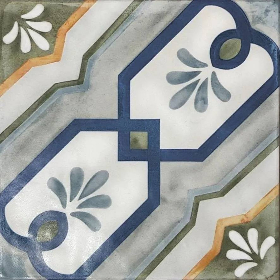 Керамогранит 15x15 8.5мм Veranda Maresa матовая многоцветный Nanda Tiles