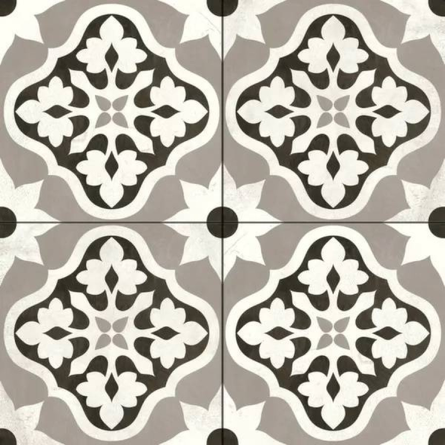 Керамогранит 45x45 9.5мм Lys Grey матовая серый Navarti