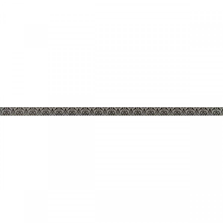 Бордюр 65x3 8мм Florence 82207 Listello Platinum матовая серый Naxos