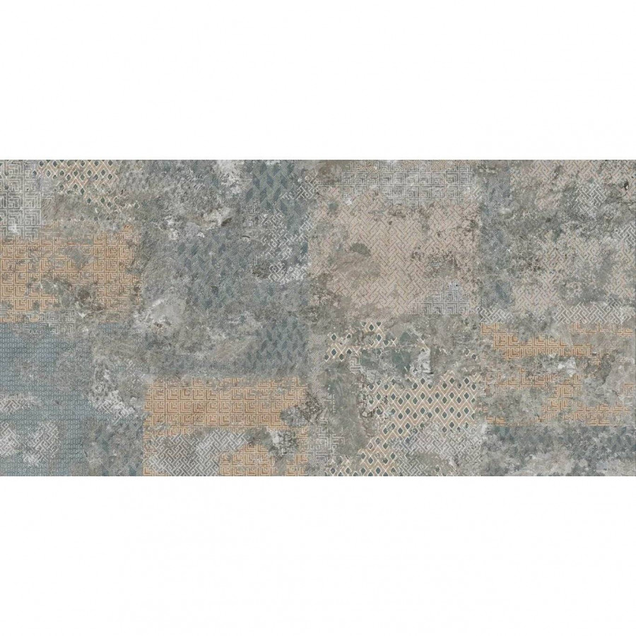 Керамогранит 120x60 7мм Mockup 136908 Brio Grey Nat Ret матовая серый Naxos