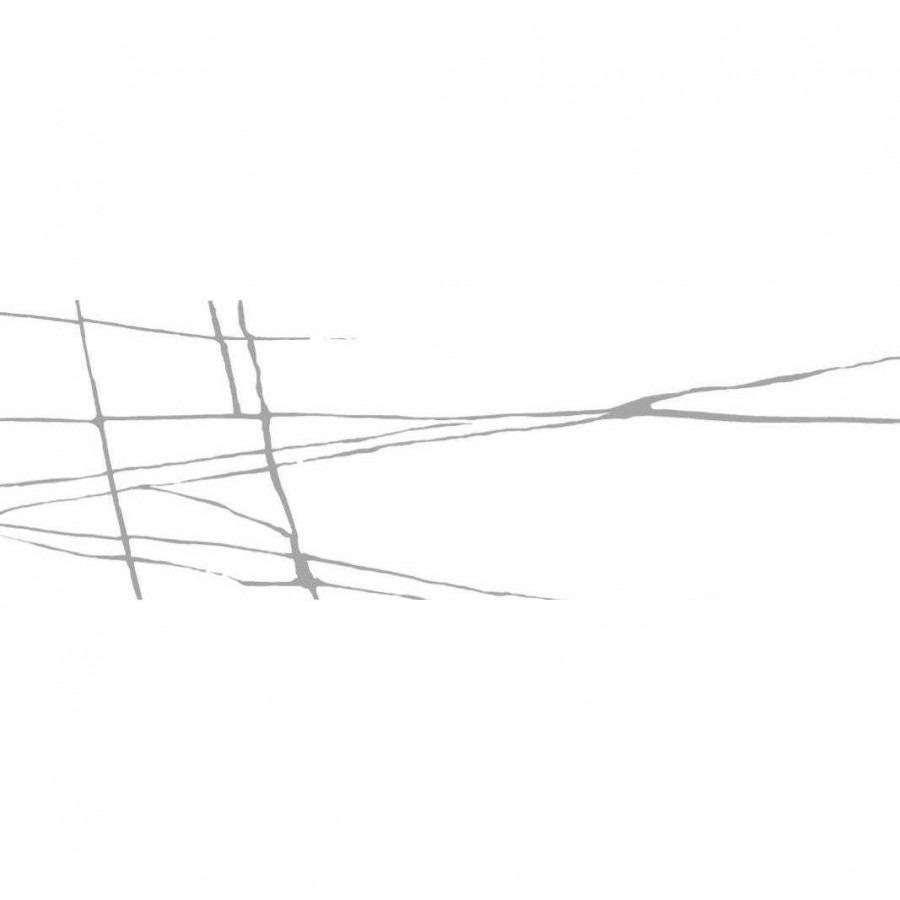 Керамическая плитка 60x20 9мм Chicago Gray WT11CHS00 White глянцевая белый New Trend