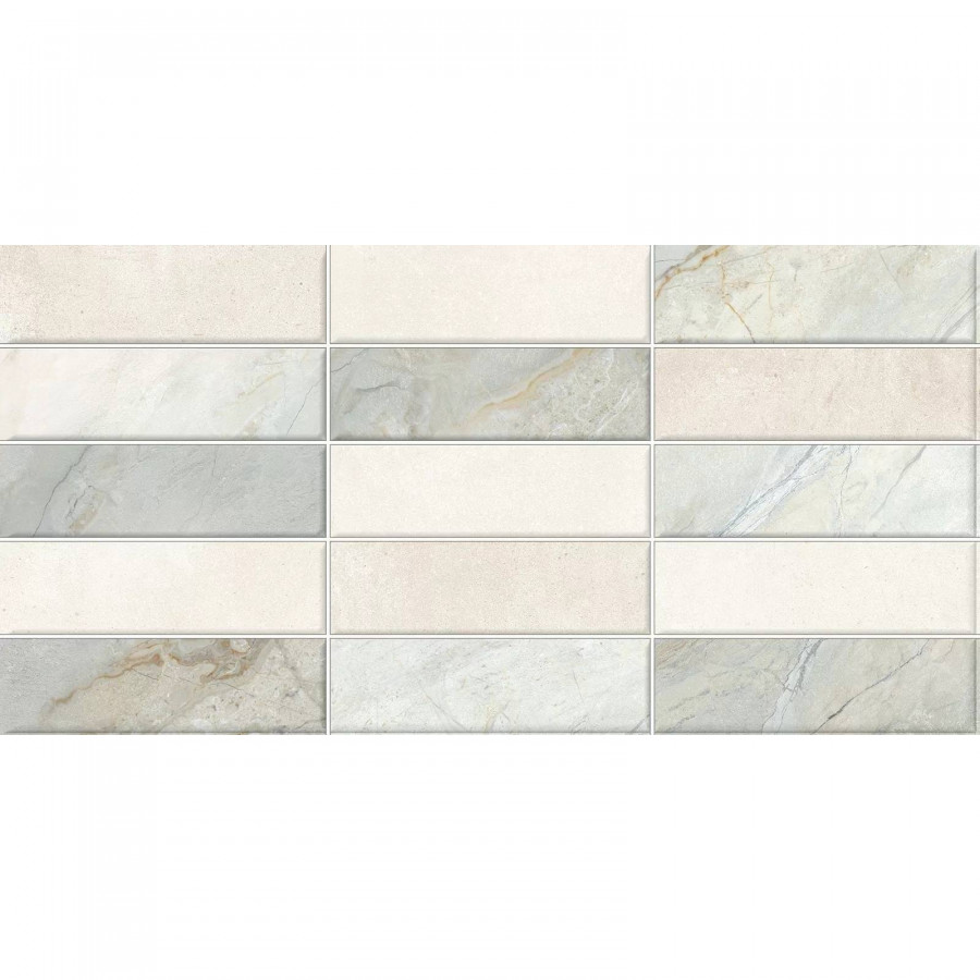 Керамическая плитка 60x30 9мм Arty WT36ARY55 Brick глянцевая бежевый New Trend