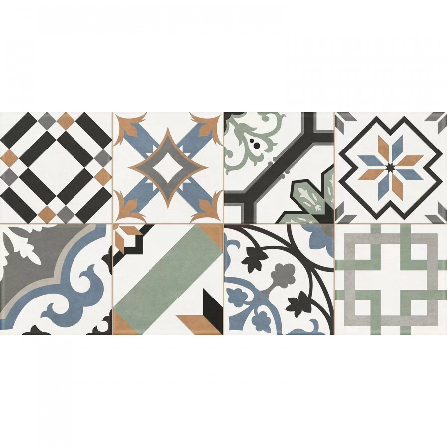 Керамическая плитка 60x30 9мм Design Art WT36DST55 Mix 1 матовая многоцветный New Trend