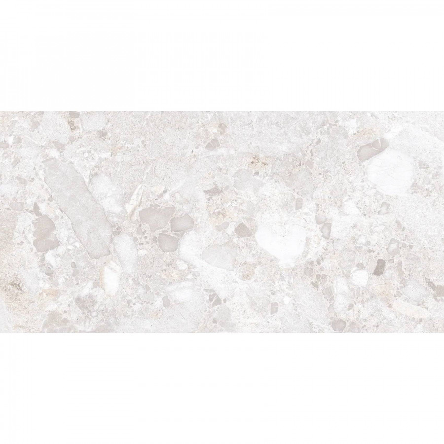 Керамогранит 120x60 8.5мм Terrazzo NTTVL99847D White Creative 4D матовая белый NT Ceramic