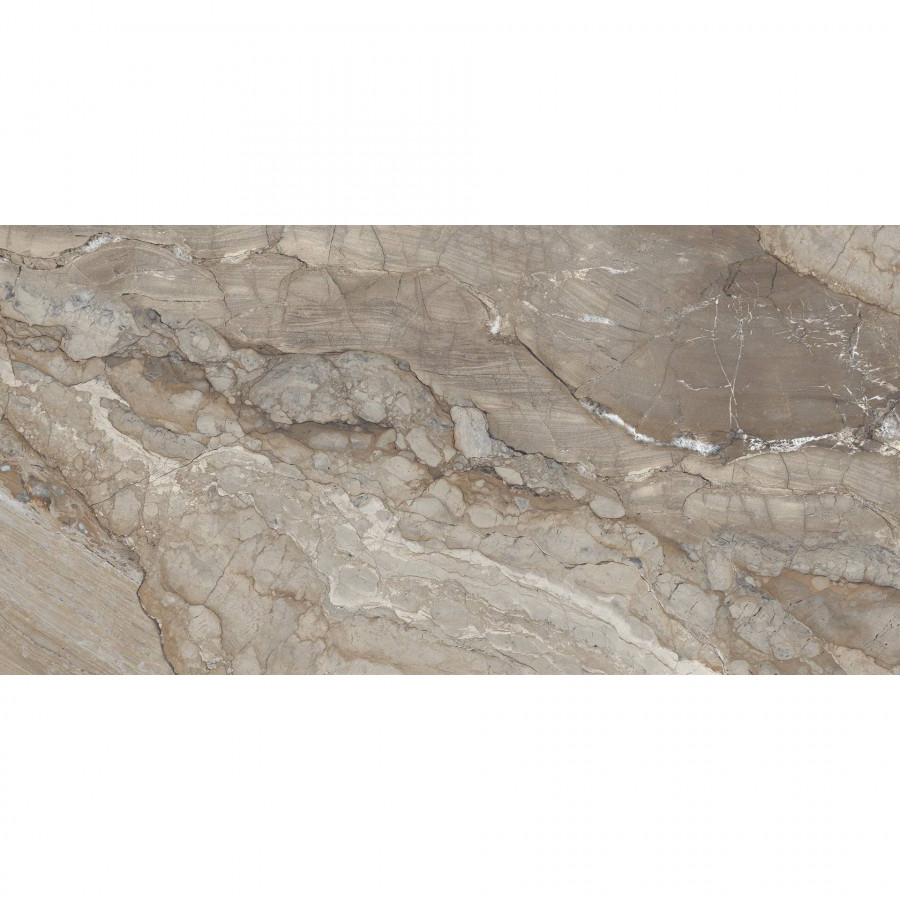 Керамогранит 120x60 9мм Gravel NTT99509P Natural полированная коричневый NT Ceramic