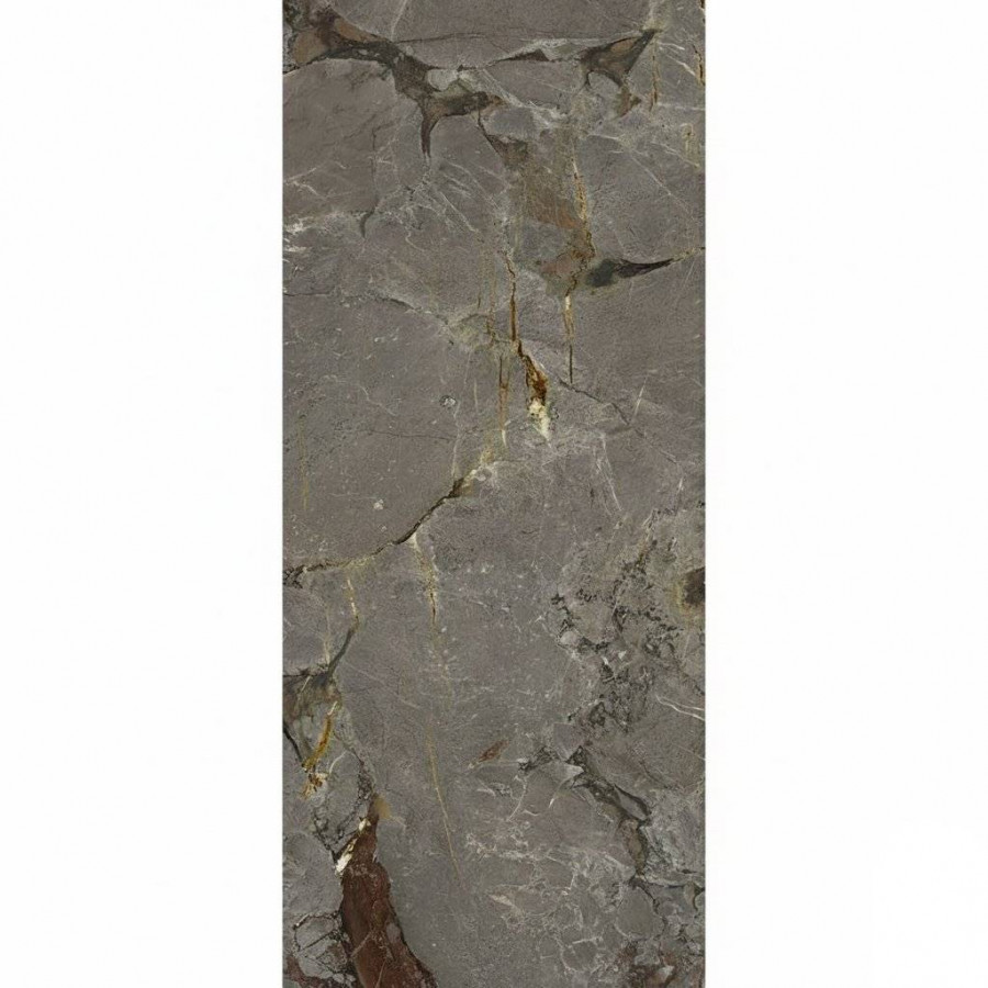 Керамогранит 280x120 6мм Atlas Home NTT3601P Stone Alpino Полированная глянцевая серый NT Ceramic