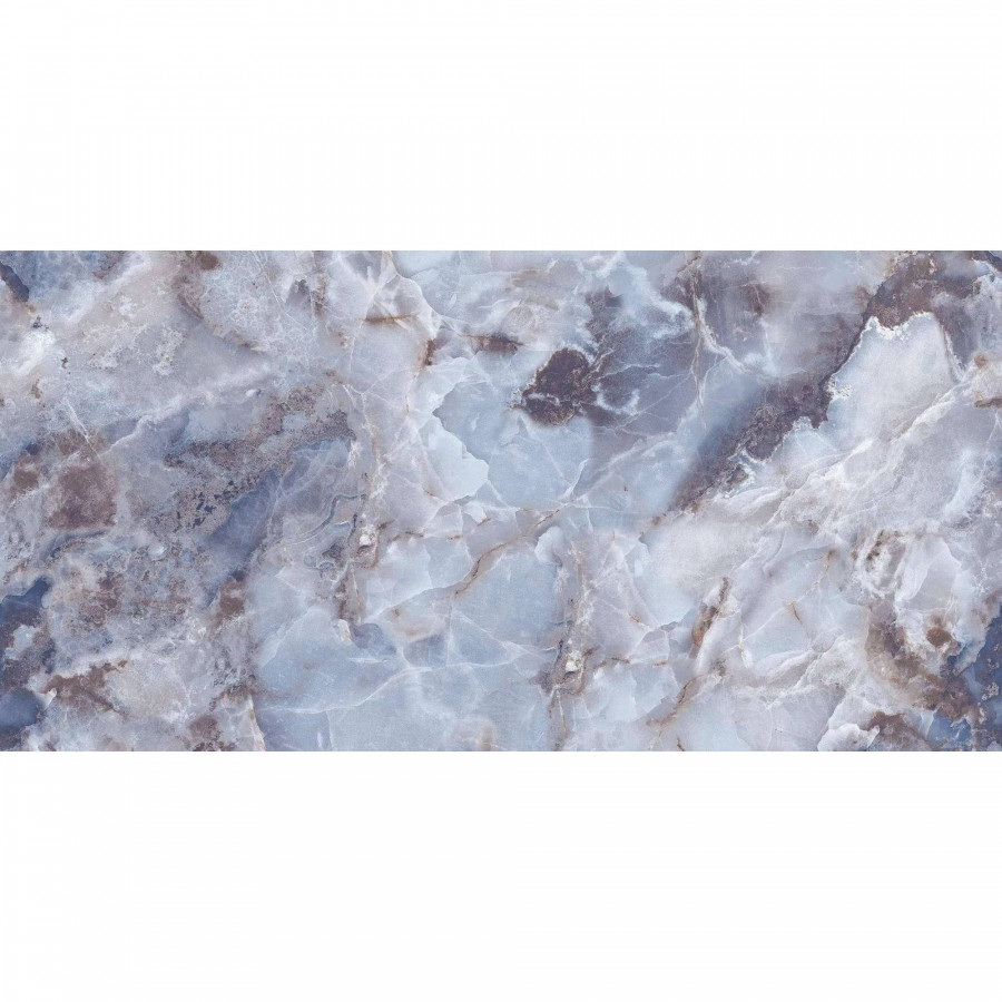 Керамогранит 120x60 8.5мм Axion NTTVL99819P Nebula Onyx Glossy полированная синий NT Ceramic