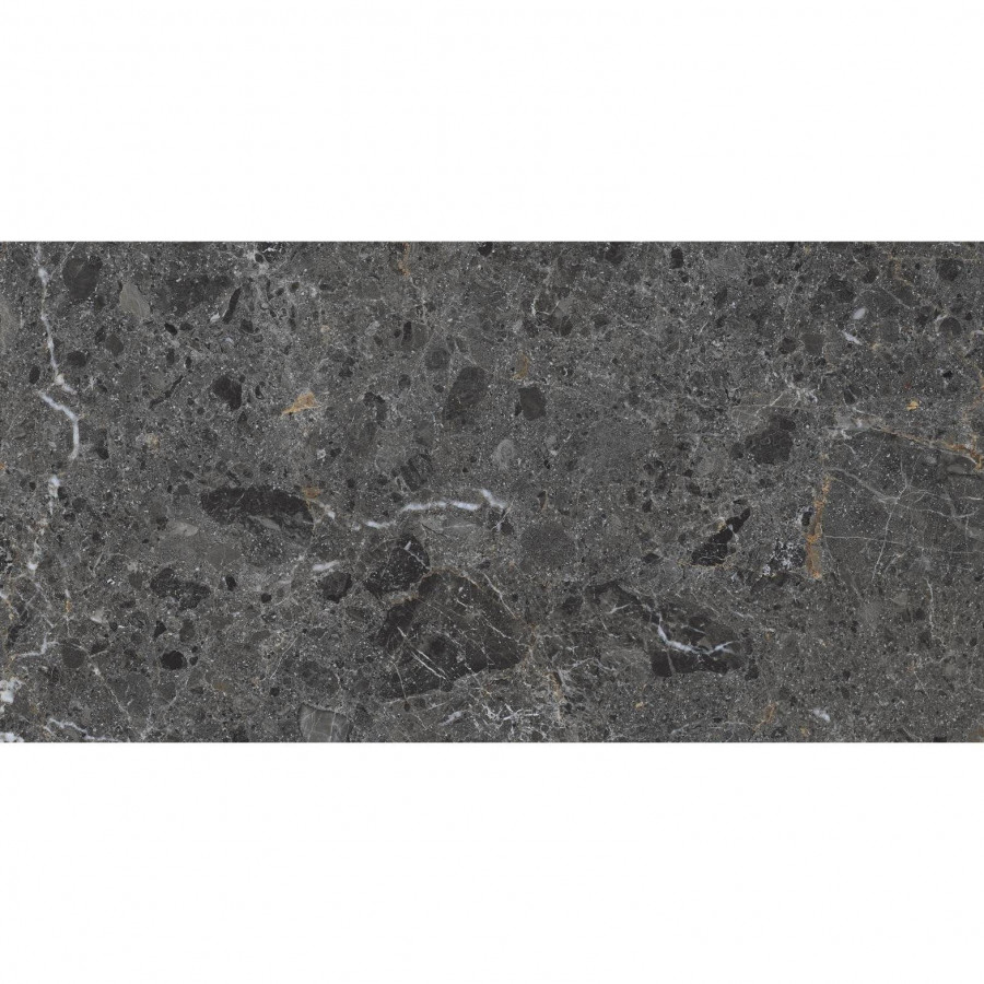 Керамогранит 120x60 8.5мм Rockstar NTTHS99802D Black Abyss матовая черный NT Ceramic