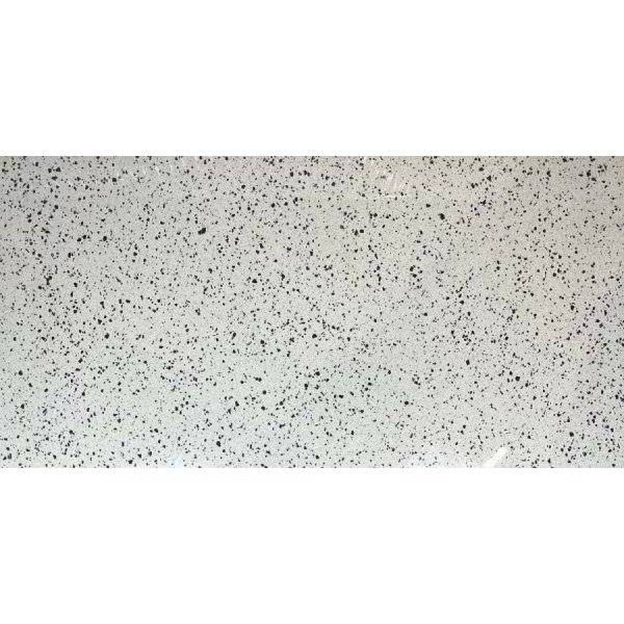 Керамогранит 120x60 10мм Terazzo Silver Polish глянцевая серый Armano