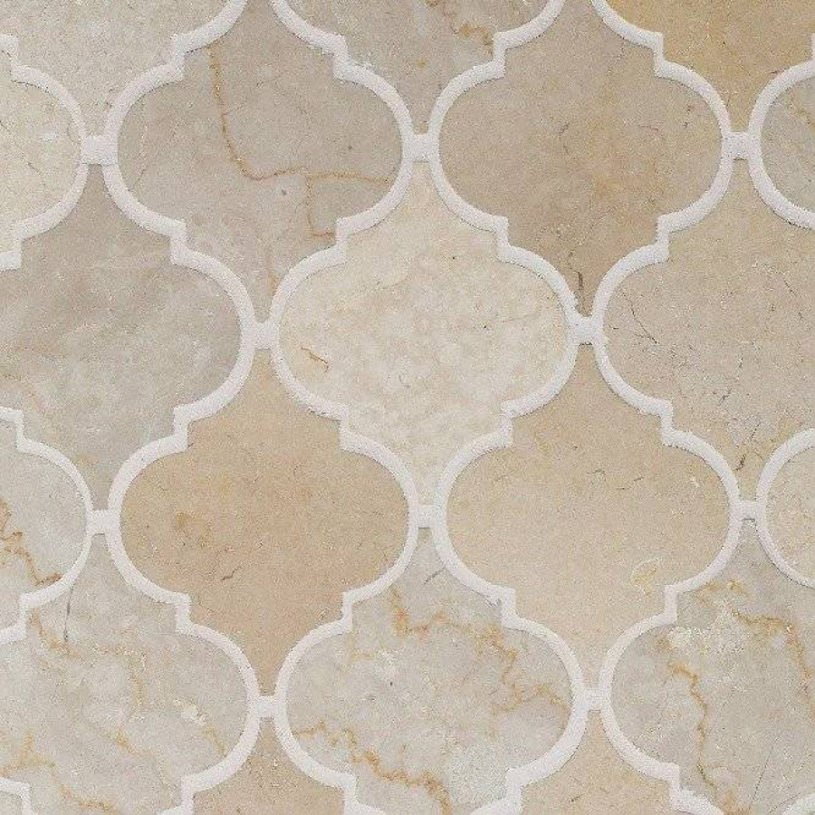 Мозаика 34x25 8мм Stone Rovena Light матовая бежевый Orro Mosaic