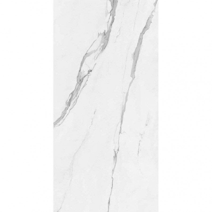 Керамогранит 260x120 6мм Cromat Cellini 054.200.0012.09556 Blanco Pul Rect полированная белый Pamesa