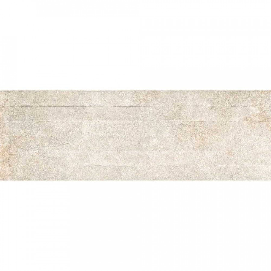 Керамическая плитка 90x30 9мм Odeon Marfil Relief матовая бежевый Pamesa
