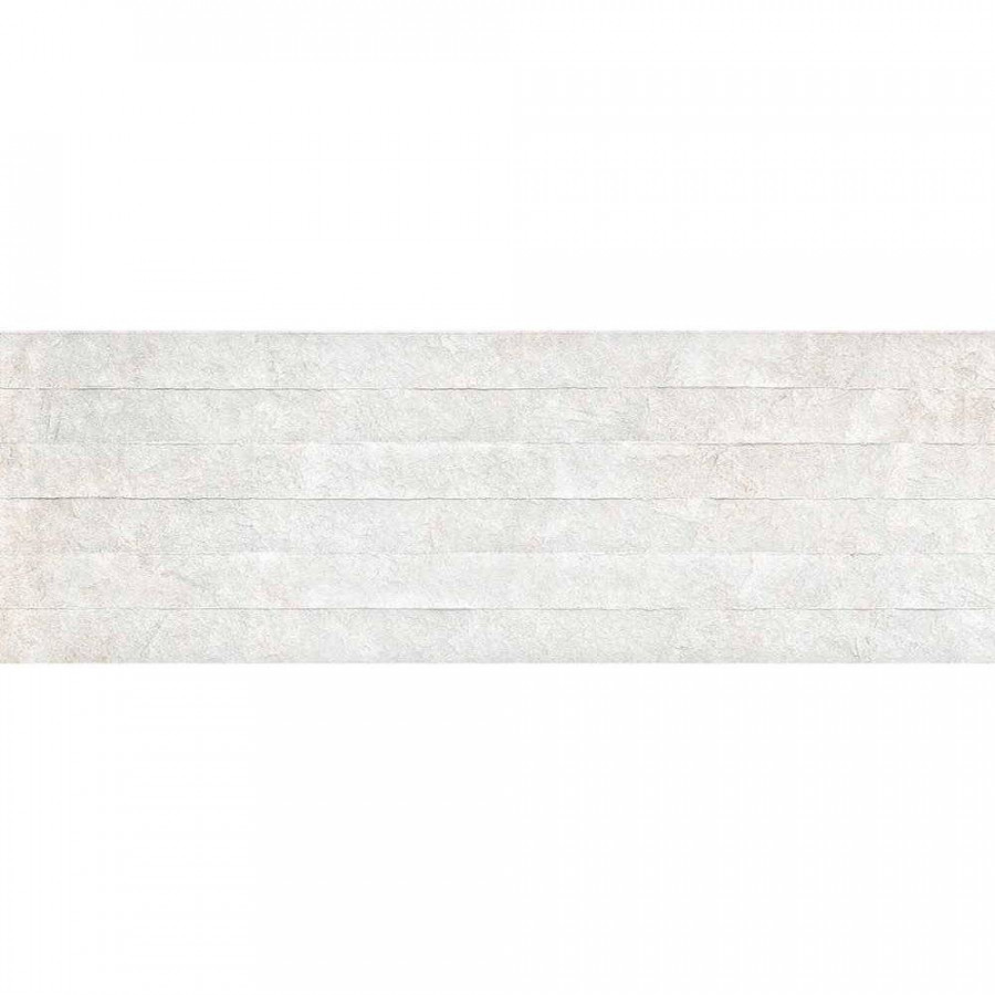 Керамическая плитка 90x30 9мм Odeon Blanco Relief матовая белый Pamesa