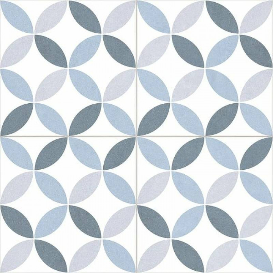 Керамогранит 45x45 9.5мм Vintage Blu Матовый матовая голубой Pamesa