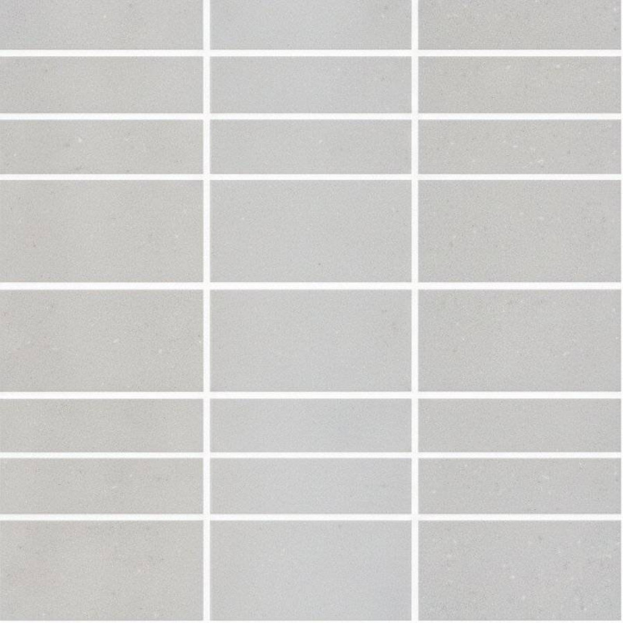 Мозаика 30x30 9мм Macassar 028.635.0183.09779 Malla Rlv. Silver глянцевая серый Pamesa