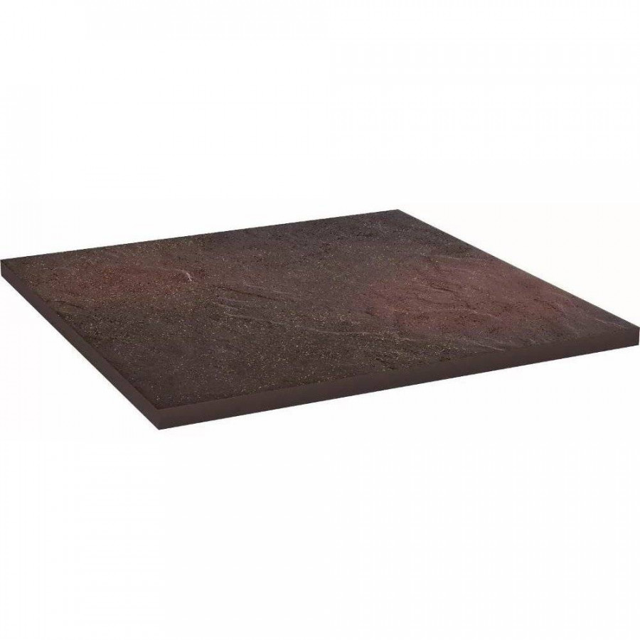 Клинкерная плитка 30x30 8.5мм Semir Rosa Klinker матовая коричневый Paradyz