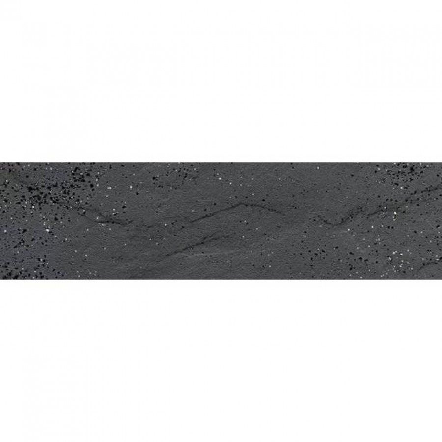 Клинкерная плитка 25x7 7.4мм Semir Grafit Elewacja матовая серый Paradyz