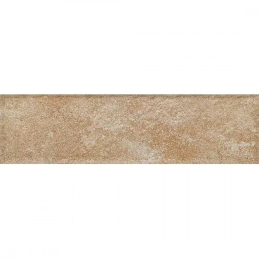 Клинкерная плитка 25x7 7.4мм Ilario Beige Elewacja матовая бежевый Paradyz