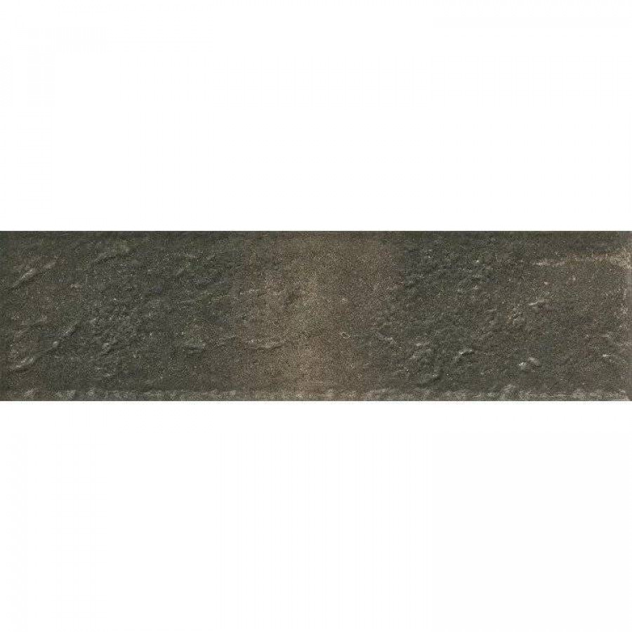 Клинкерная плитка 25x7 7мм Scandiano Brown Elewacja структурированная коричневый Paradyz