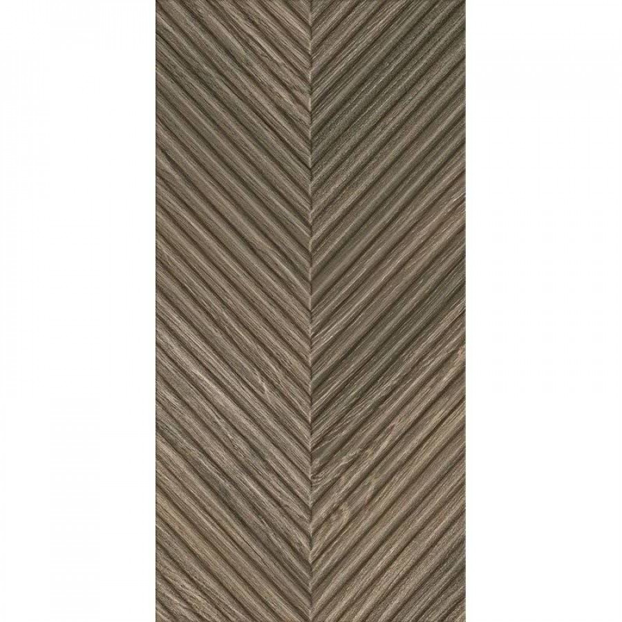 Керамическая плитка 60x30 9мм Afternoon Brown B Struktura Rekt матовая коричневый Paradyz