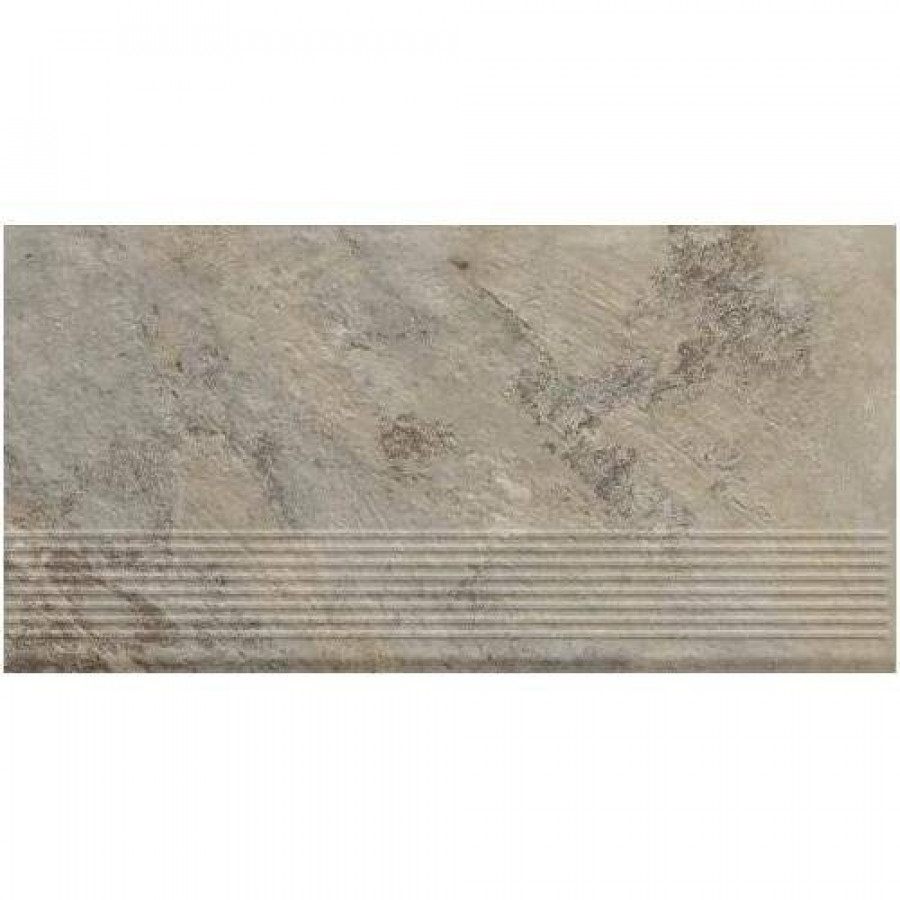 Ступень клинкерная плитка 60x30 8.5мм Ardis Light Stopnica Prosta Struktura Mat матовая бежевый Paradyz