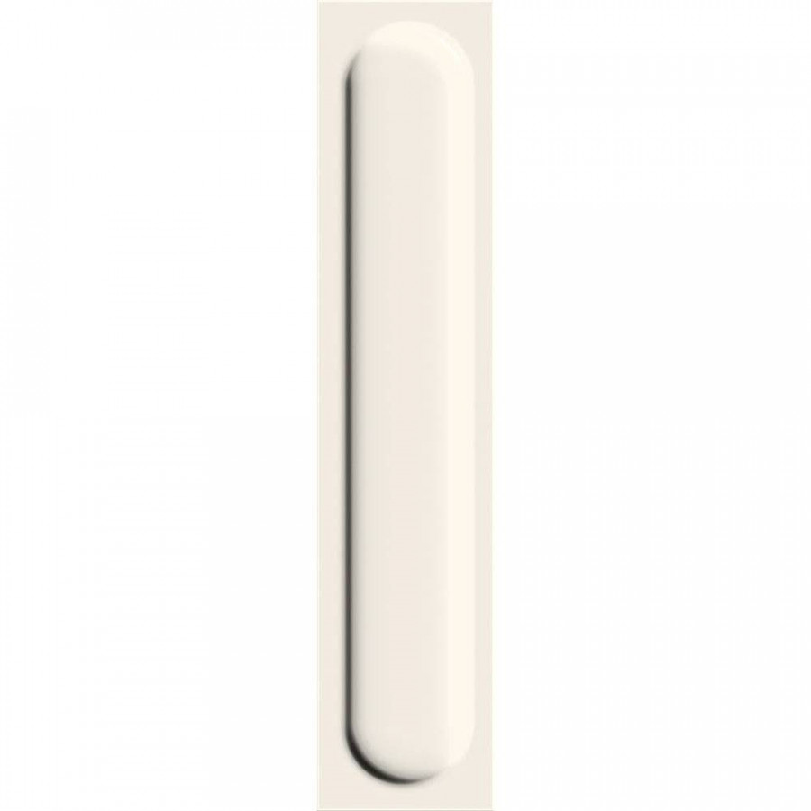 Керамическая плитка 30x7 10.7мм Monpelli White Cegielka Struktura B Polysk глянцевая белый Paradyz