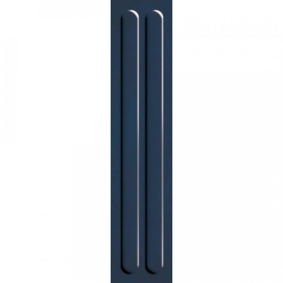 Керамическая плитка 30x7 10.7мм Monpelli Navy Cegielka Struktura D Polysk глянцевая синий Paradyz