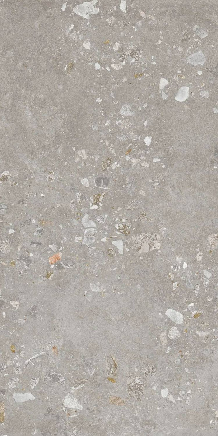 Керамогранит 120x60 8.5мм Yourself P012205 YS Light Grey Bubble Rett матовая серый Pastorelli