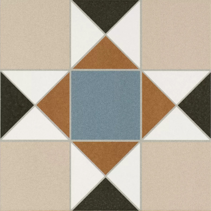 Керамогранит 33x33 9мм House of Vanity HV-4 R9 матовая бежевый Peronda