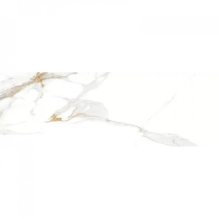 Керамическая плитка 100x33 10.5мм Praline 34676 Gold SP/33.3X100/R глянцевая белый Peronda
