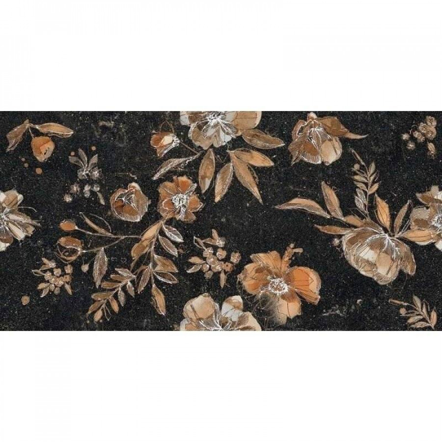 Керамогранит 120x60 9.5мм Ibla 04003A матовая черный Piemme Valentino