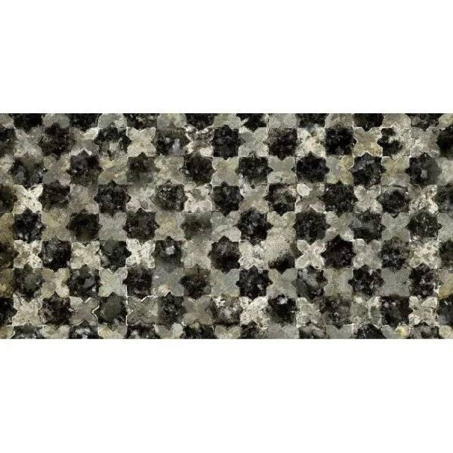 Керамогранит 120x60 9.5мм Opulence 03588A Antique Dark Lev Ret глянцевая серый Piemme Valentino