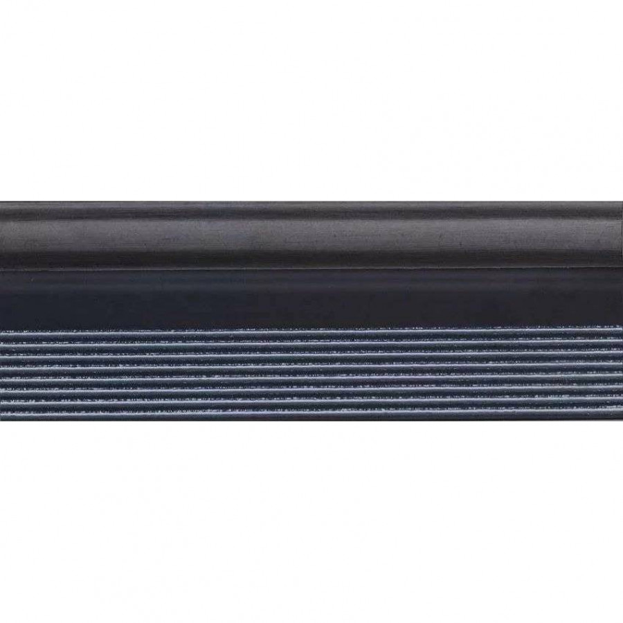 Плинтус 30x11 12мм Aurea 263 Alzata Nero Platino матовая черный Piemme Valentino