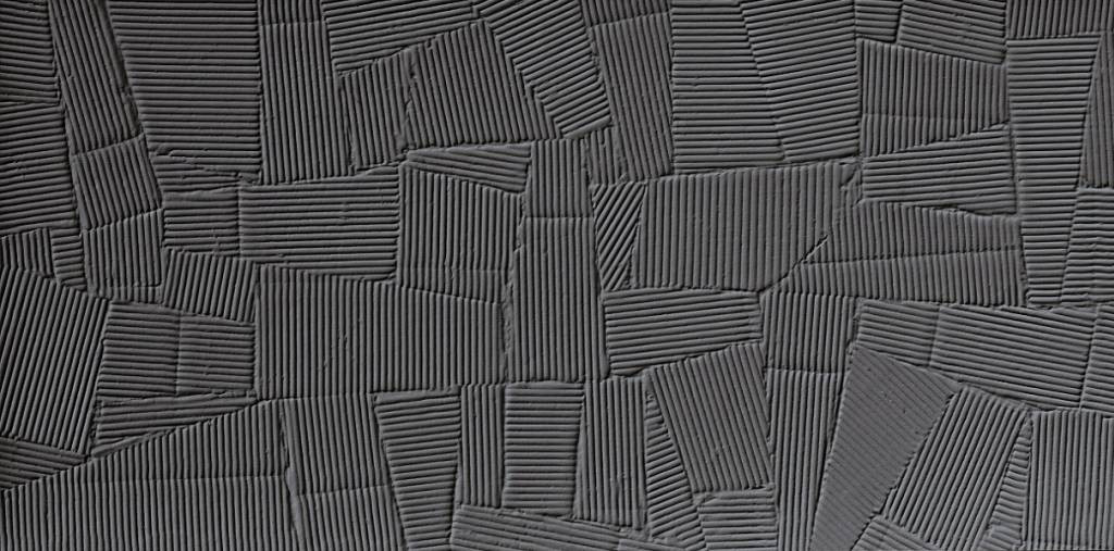 Керамогранит 120x60 9.5мм Homey Paper Clay 06076 Antracite матовая черный Piemme Valentino