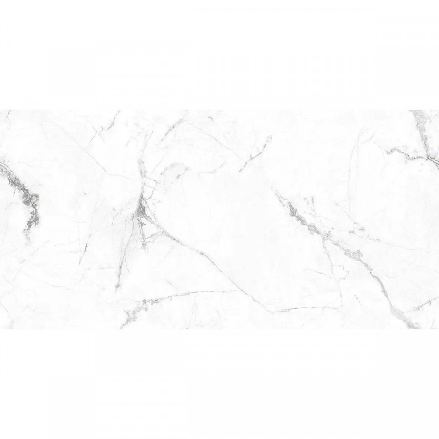 Керамогранит 120x60 11мм Alpino Bianco Glossy глянцевая белый Art Ceramic