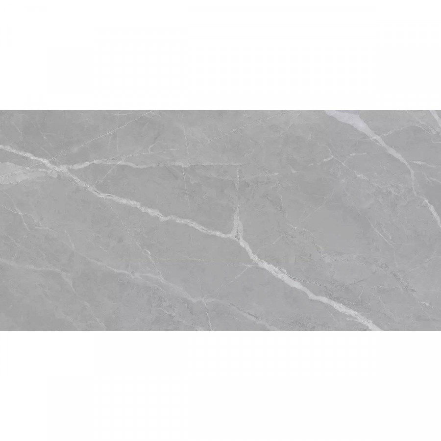 Керамогранит 120x60 11мм Clovia Gris Glossy глянцевая серый Art Ceramic