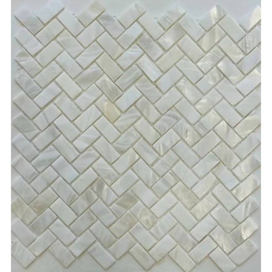 Мозаика 30x27 2мм Перламутр PIX750 (1.5x3) глянцевая серый Pixel Mosaic