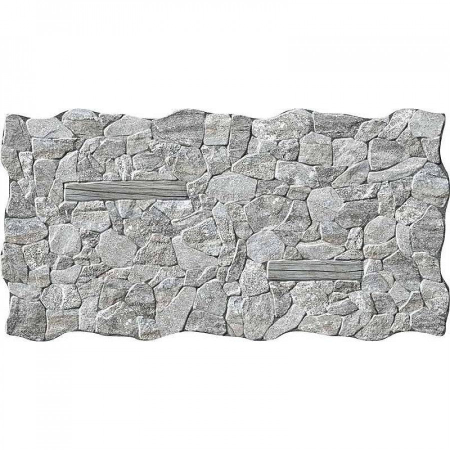 Керамогранит 65x33 10мм Castle 202547 Steel матовая серый Porcelanicos HDC