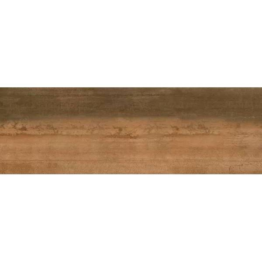 Керамическая плитка 120x40 9мм 1200 Caldera матовая коричневый Porcelanite Dos